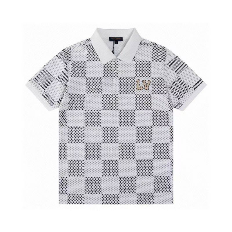 Louis Vuitton POLO shirts men-LV11614